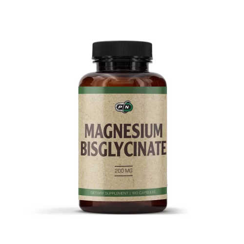 PURE NUTRITION - MAGNESIUM BISGLYCINATE - 120 Veg Capsules